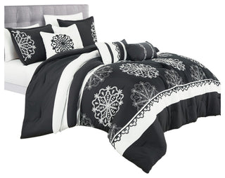 Deborah 7-Piece Comforter Set, Queen