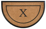 Calloway Mills The General Monogram Doormat, Letter X
