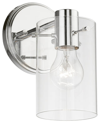Munich 1 Light Polished Chrome Single Sconce