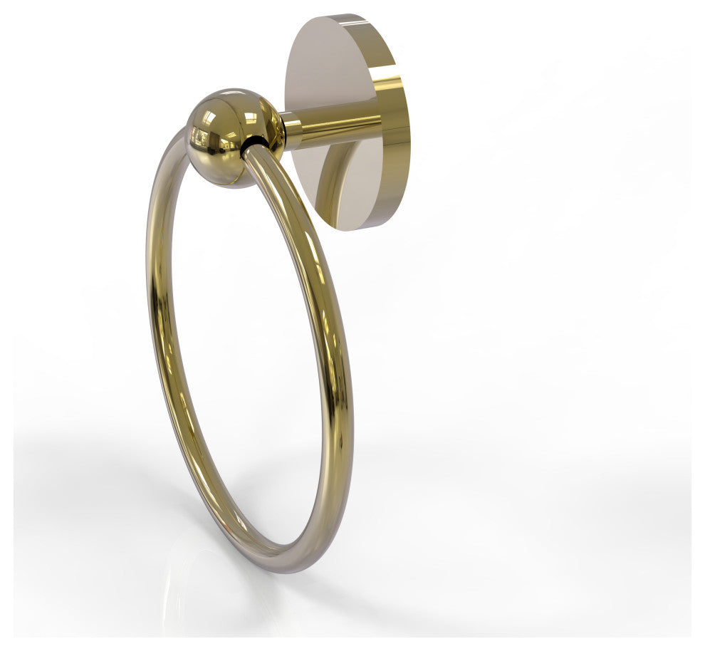 Prestige Skyline Towel Ring, Unlacquered Brass