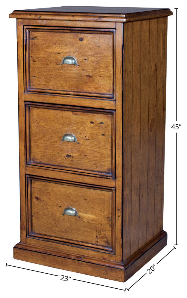 Lifestyle File Cabinet, Brown
