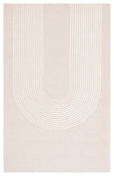 Safavieh Couture Ebony Collection EBN125 Rug, Beige/Ivory, 4'x6'