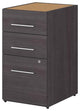 Office 500 16W 3 Drawer File Cabinet in Storm Gray - Engineered Wood