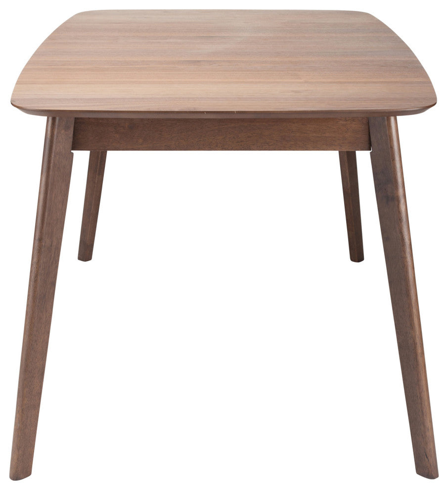 Loel Walnut Wood Dining Table