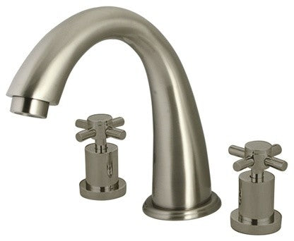 Kingston Brass Roman Tub Faucet, Brushed Nickel