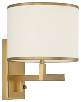 Crystorama Lighting Group MAD-B4101 Madison 13" Tall Wall Sconce - Aged Brass