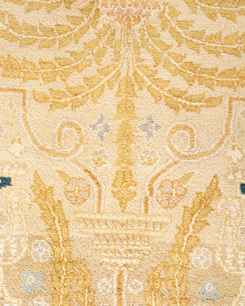Mogul, One-of-a-Kind Hand-Knotted Area Rug Ivory, 8' 2" x 10' 5"