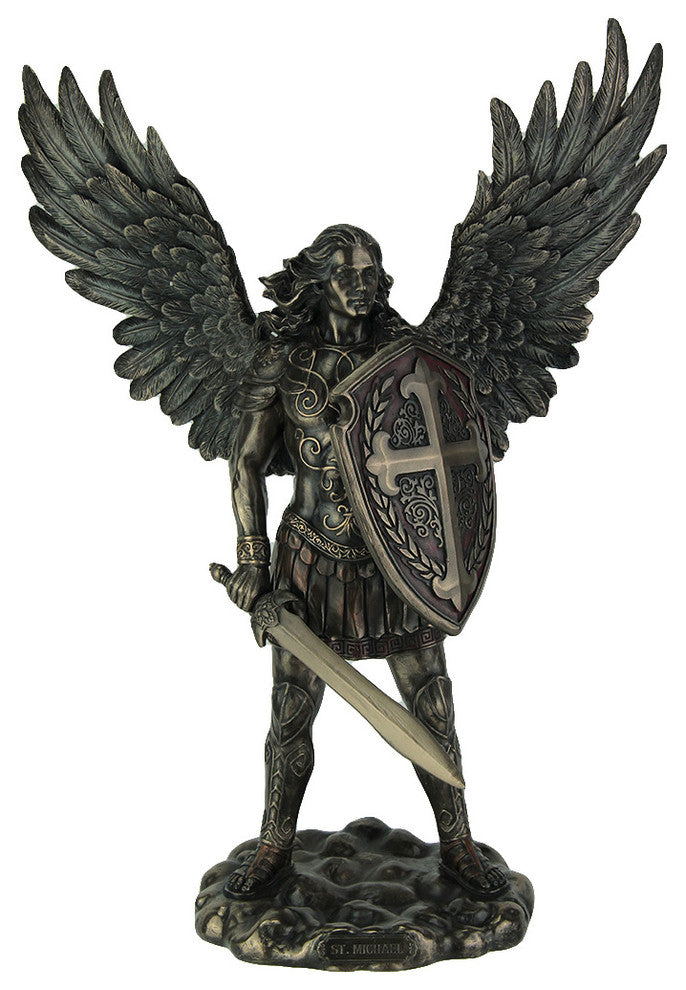 St, Michael the Archangel, Battle Gear Bronze Statue
