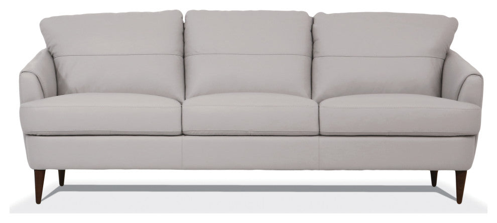 ACME Helena Sofa, Pearl Gray Leather