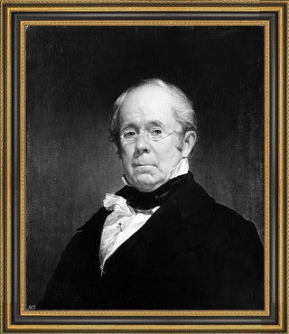 Charles Loring Elliott Preston Hodges Framed Premium Canvas Print, 16"x20"