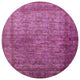 Ahgly Company Indoor Round Mid-Century Modern Area Rugs, 6' Round