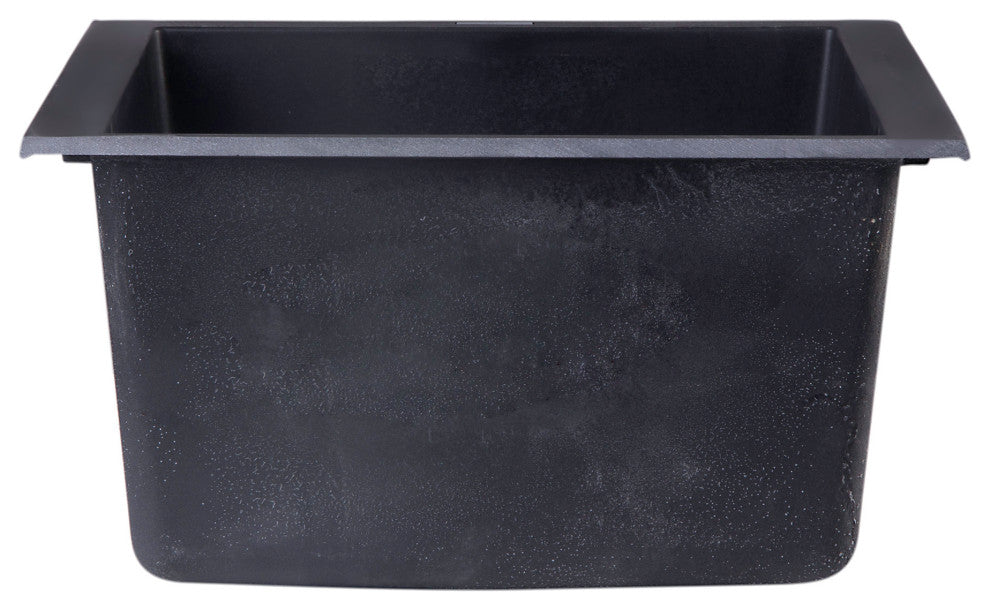 ALFI brand AB1720UM Alfi Trade 16-1/8" Undermount Single Basin - Black