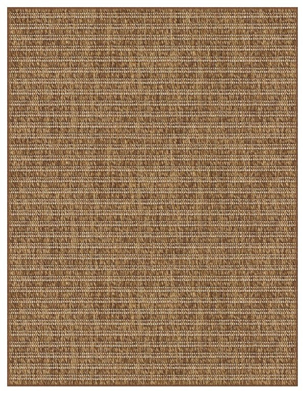 Couristan Antigua Indoor/Outdoor Accent Rugs - Stylish Comfort for Every Setting, Bronze, 4'x8'