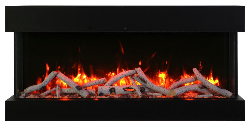 Amantii 40" 3-Sided Electric Fireplace - 40-TRU-VIEW-XL