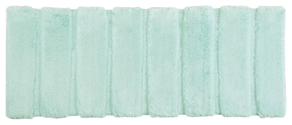 Madison Park Tufted Pearl Channel Rug, Seafoam