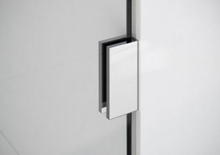 Glass Warehouse 78"x101" Frameless 3 Panel Inline Shower Door, Polished Chrome