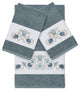 Bella 3 Piece Embellished Towel Set