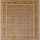 Ahgly Company Indoor Square Mid-Century Modern Area Rugs, 6' Square