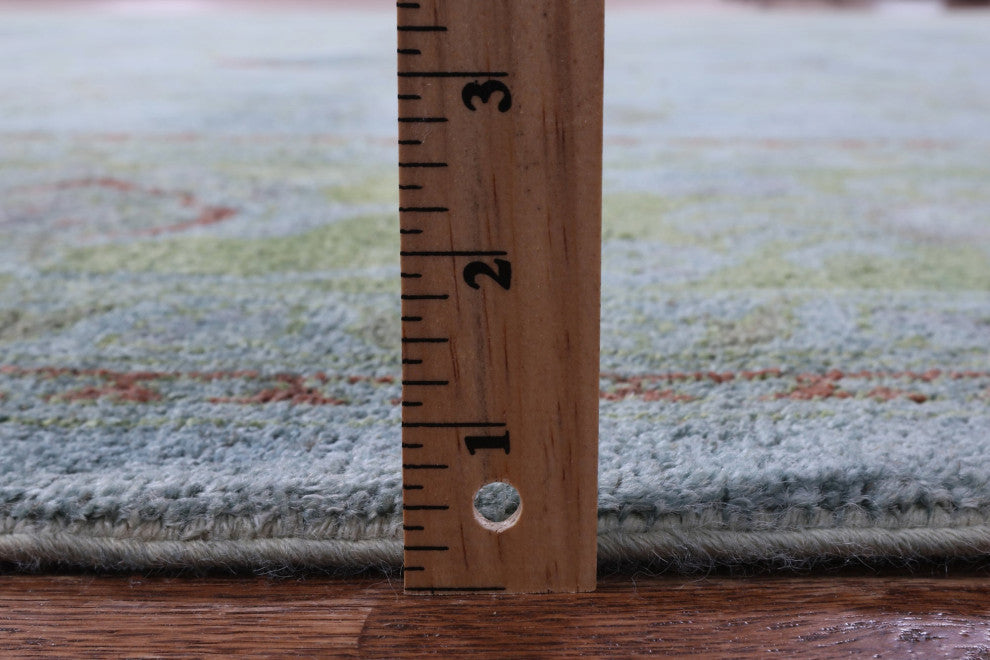 Overdyed Full Pile Hand-Knotted Wool Rug 10' 1" X 14' 0" - WR1602