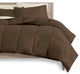 Bare Home 7-Piece Queen, King & Cal King Bed-in-a-Bag, Cocoa, Sand, King