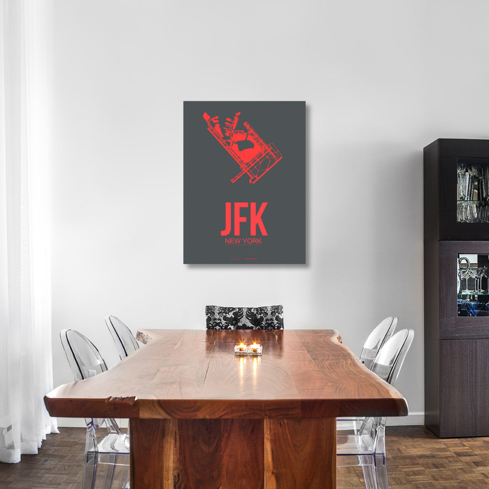 "JFK New York Poster 2" Fine Art Print
