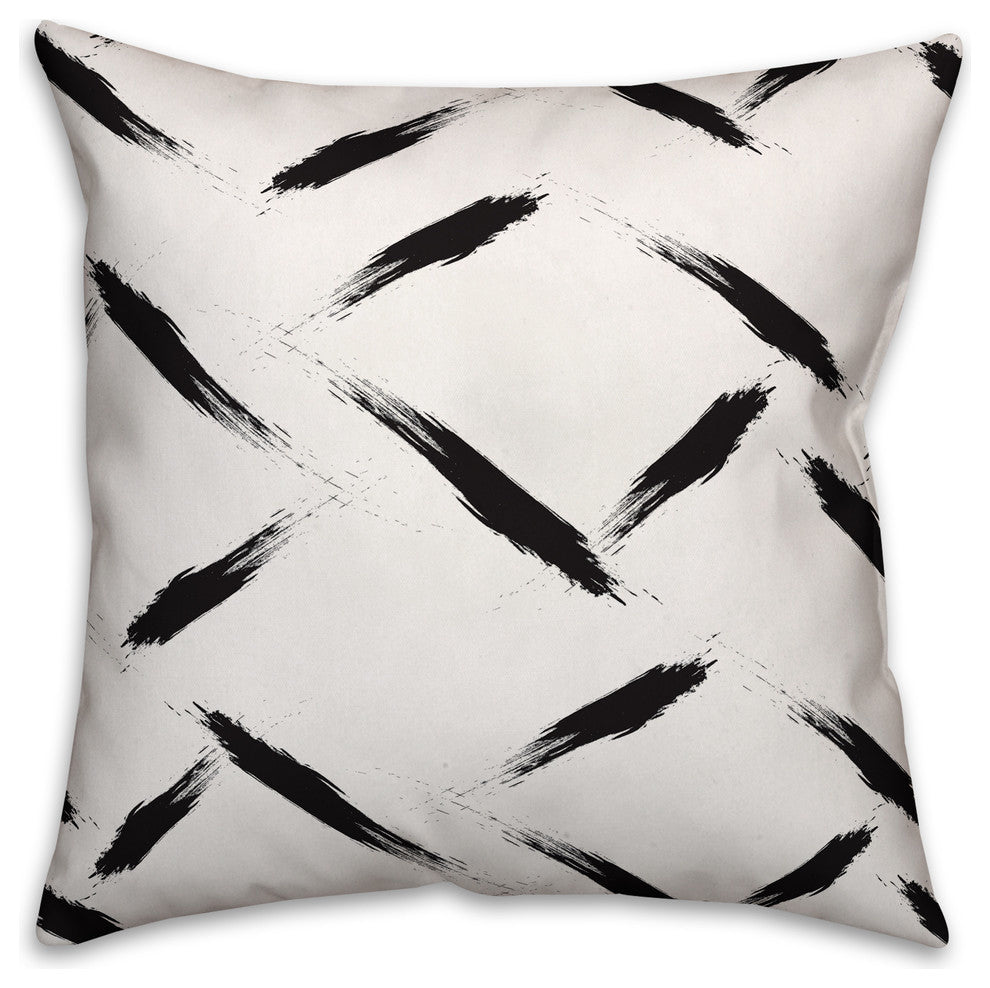 Diamond Plate Throw Pillow, 16"x16"
