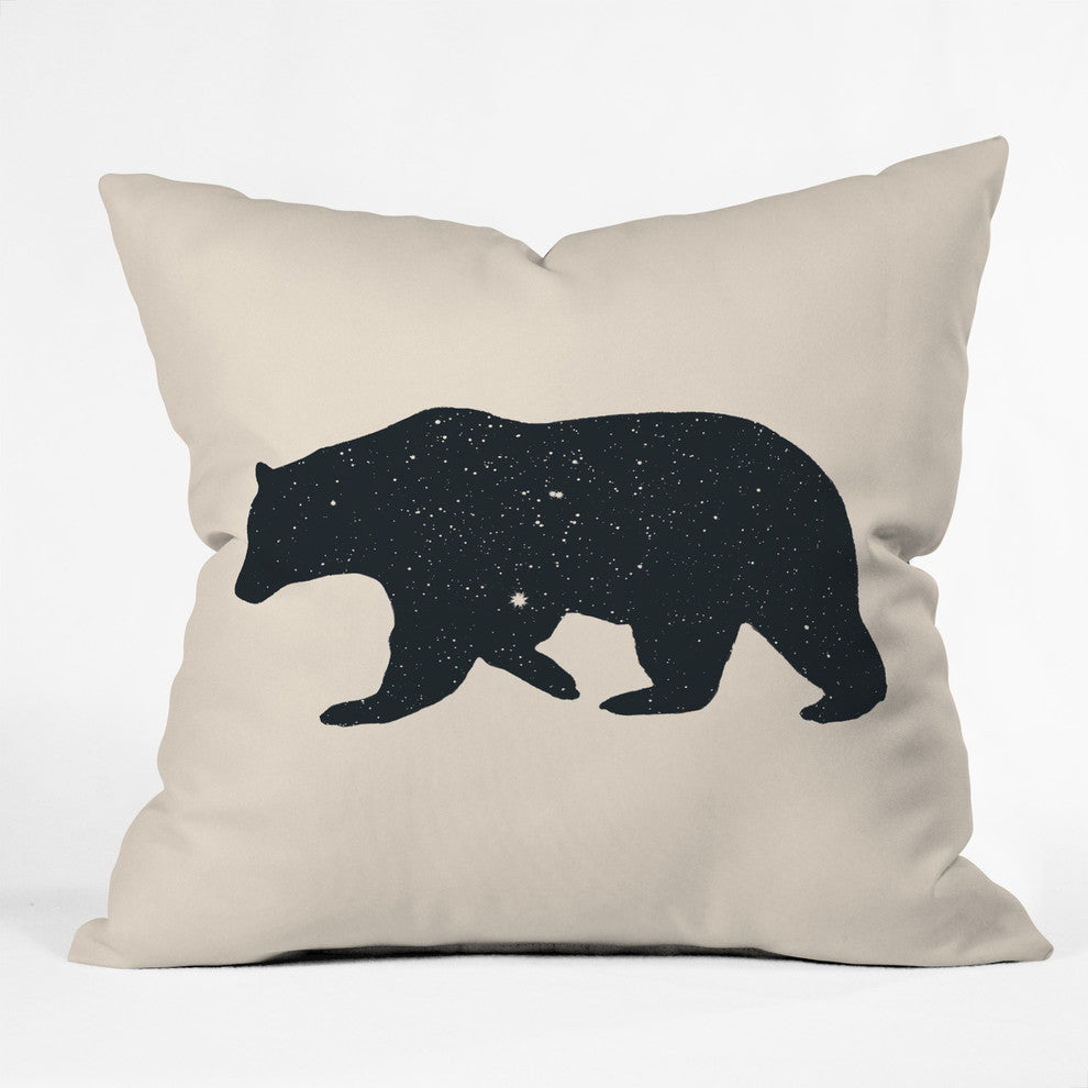 Florent Bodart Ours Throw Pillow, 16"x16"