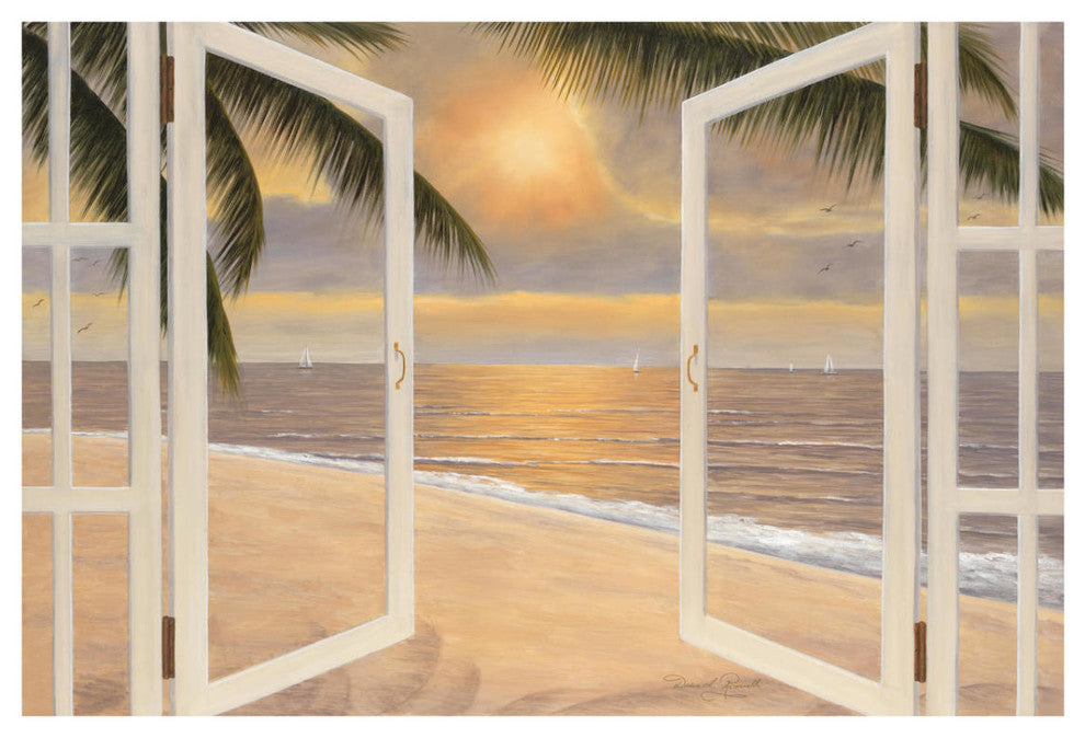 "Step Into A Dream" Digital Paper Print by Diane Romanello, 32"x22"