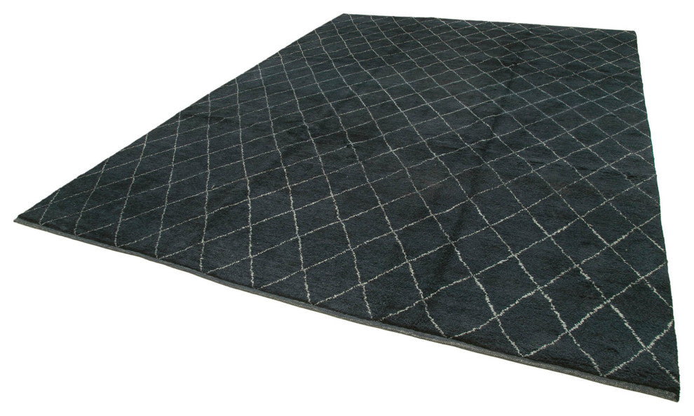 Rug N Carpet - Handmade Unique 10' 1'' x 14' 1'' Moroccan Area Rug
