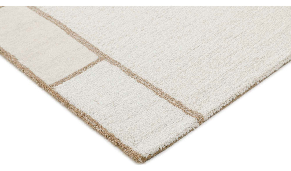 Mid-Century Epure Area Rug, Neutral, 6'x9'