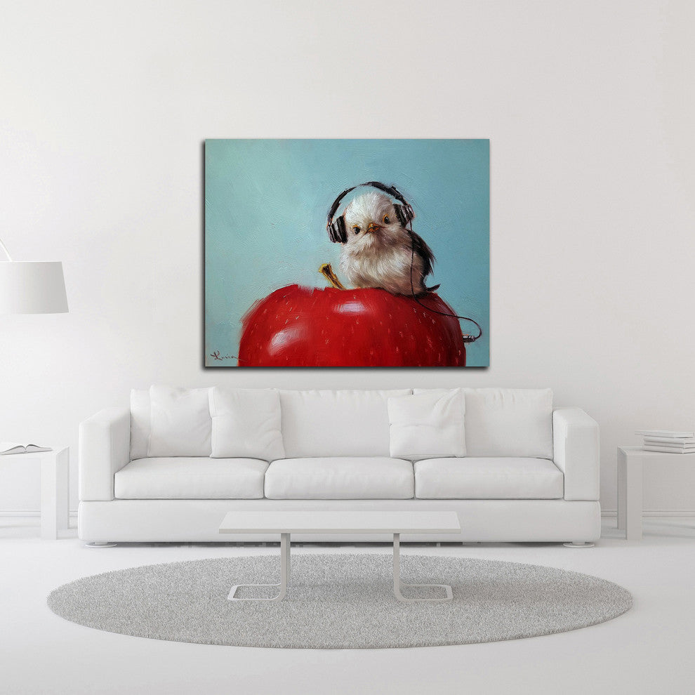 Apple Music by Lucia Heffernan, Print on Canvas, 40"x32"