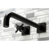 KS6050DX Wall Mount Tub Faucet, Matte Black