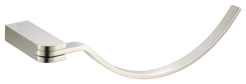 Fresca Solido Towel Ring, Brushed Nickel