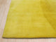 Yellow Contemporary Abstract Swirl Area Rug