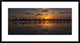 "Sunset Camel Safari" Framed Digital Print by Louise Wolbers, 38"x20"