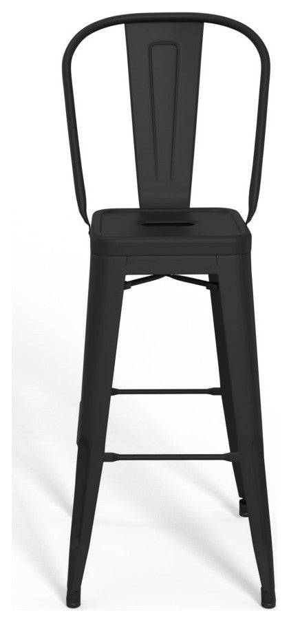 Fletcher 30 inch Metal Bar Stool (Set of 2)