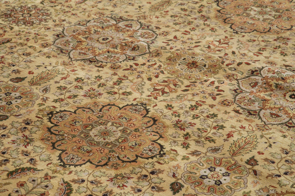 Rug N Carpet - Handwoven Oriental 12' 2" x 18' 8" Large Oushak Area Rug