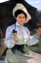 Ilia Efimovich Repin Portrait of Nadezhda Repina Wall Decal