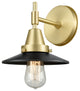 INNOVATIONS LIGHTING 447-1W-SB-M6-BK Caden Sconce