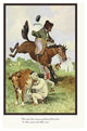"Teddy Roosevelt's Bears: Teddy B and Teddy G on the Farm" Paper Art, 42"x62"