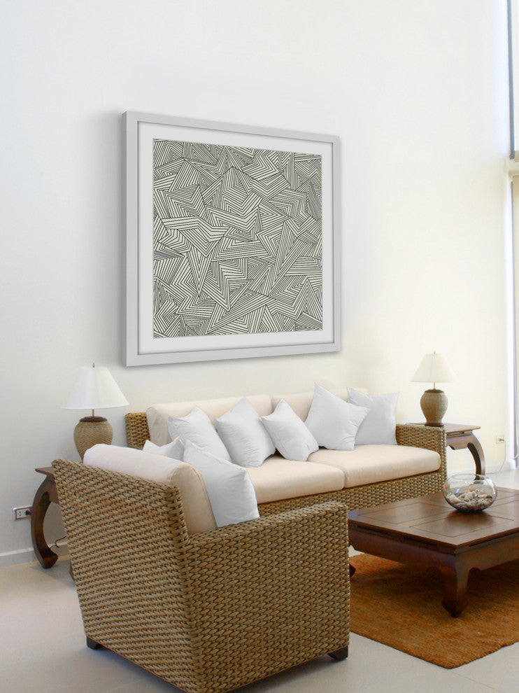 "Paths to Nowhere" Framed Art Print