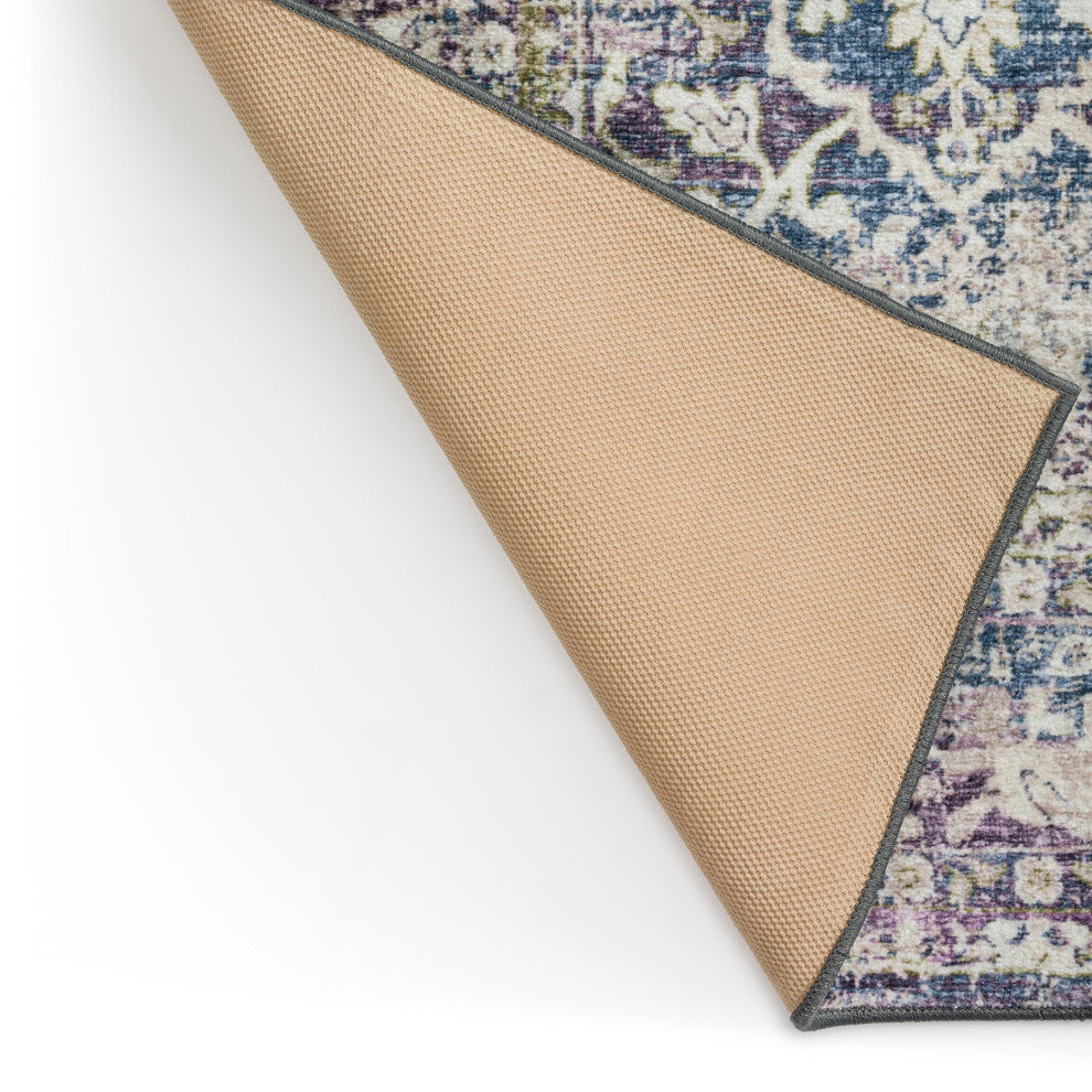 Jericho JC3 Violet 8' x 8' Round Rug