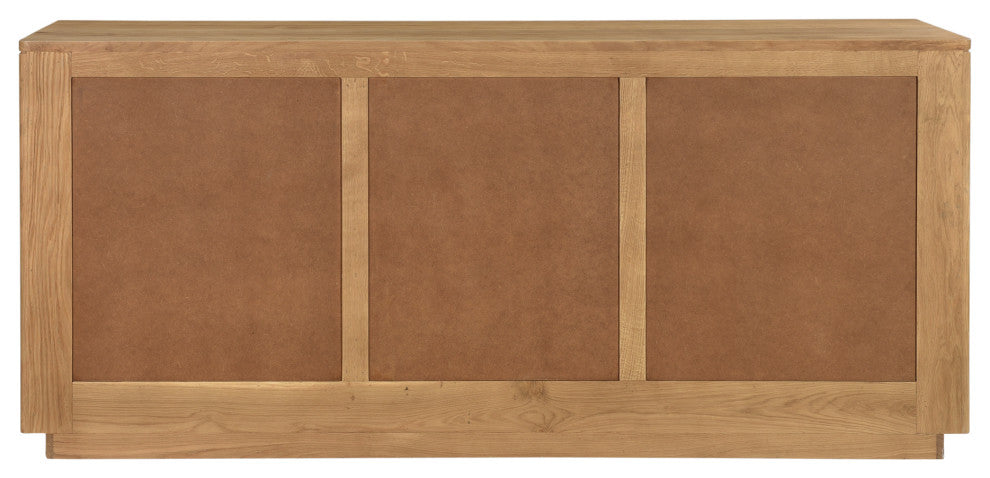 First of A Kind Angle Oak Sideboard Large