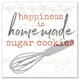 Happiness is Homemade 12x12 Canvas Wall Art