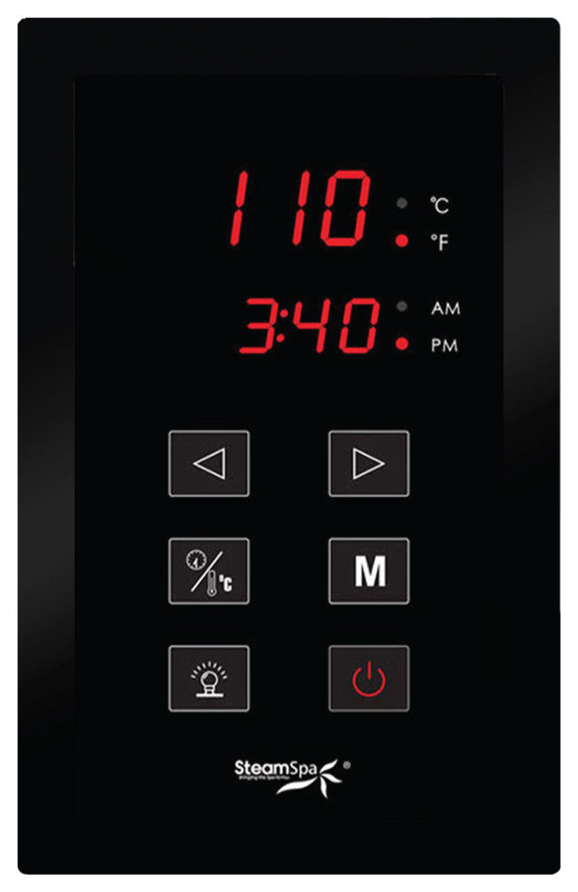 SteamSpa Oasis 10.5 KW QuickStart Acu-Steam Bath Generator Package