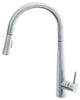 STYLISH Kitchen Sink Faucet Single Handle Pull Down Dual Mode Stainless Steel