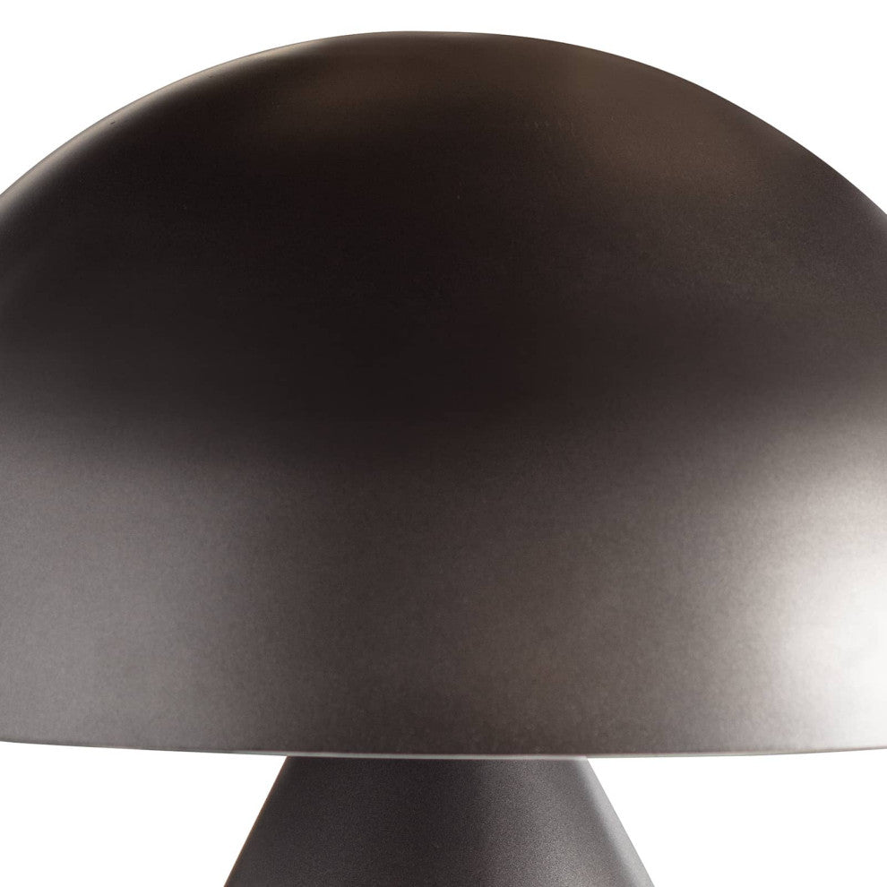 Apollo Table Lamp, Blackened Iron