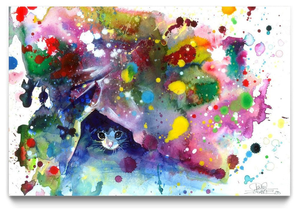 Meow Fine Art Print by Lora Zombie, 28"x42"