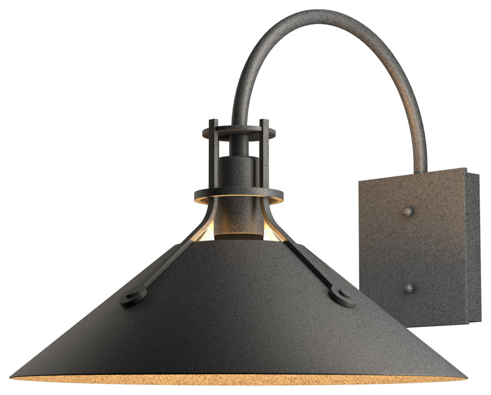 Henry Large Outdoor Sconce, Coastal Natural Iron Finish