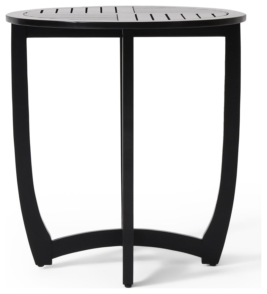 Tendoy Indoor Rustic Acacia Wood Dining Table, Black